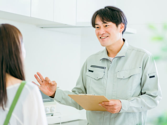 工事完了・アフターフォロー